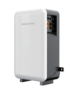 LiFePo4 baterija: W-serija 51.2V; 5.12kWh ~ 16kWh; IP65